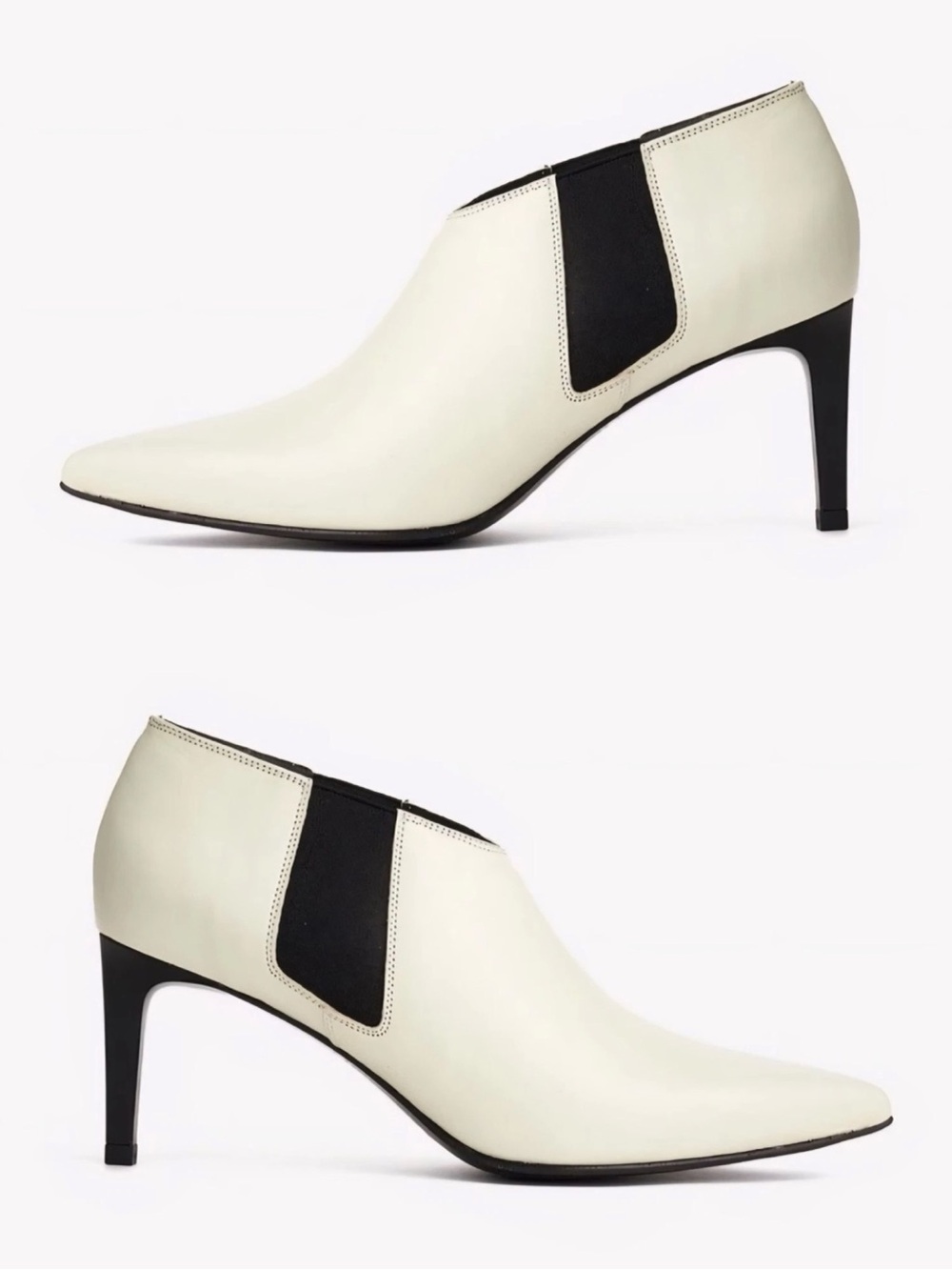 Rag & Bone Beha Leather Chelsea boots in Antique white Size EU 37.5/US 7.5